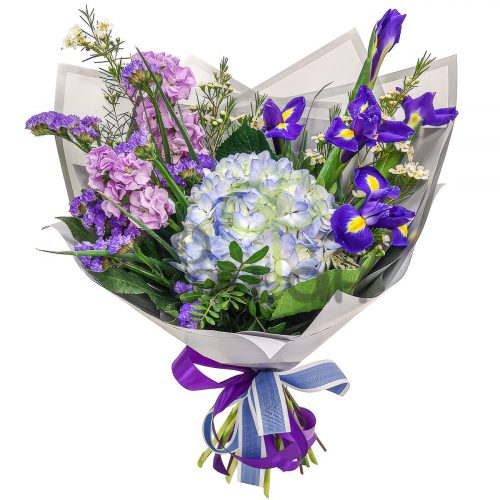 Цветочный букет «Ирисовый сон»