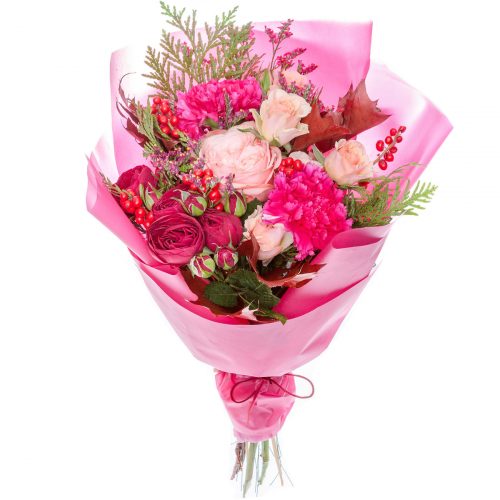 Цветочный букет «Лепестковый вихрь»