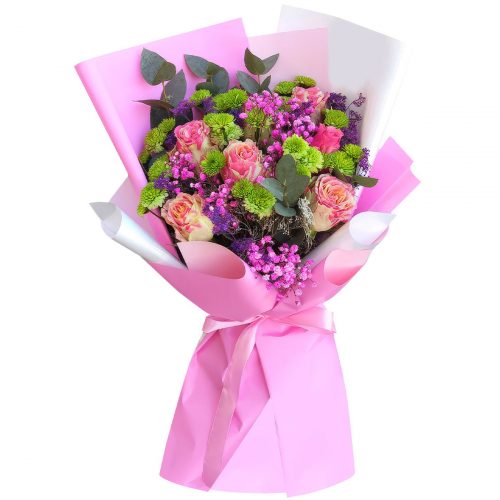 Цветочный букет «Вечерний шарм»