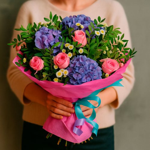 Букет цветов «Цветочная гармония»