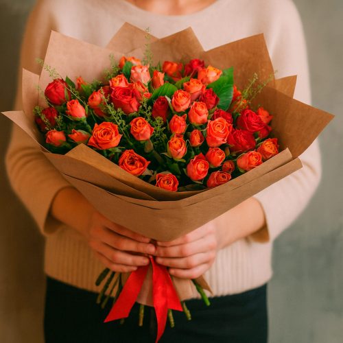 Цветочный букет «Солнечный рассвет»